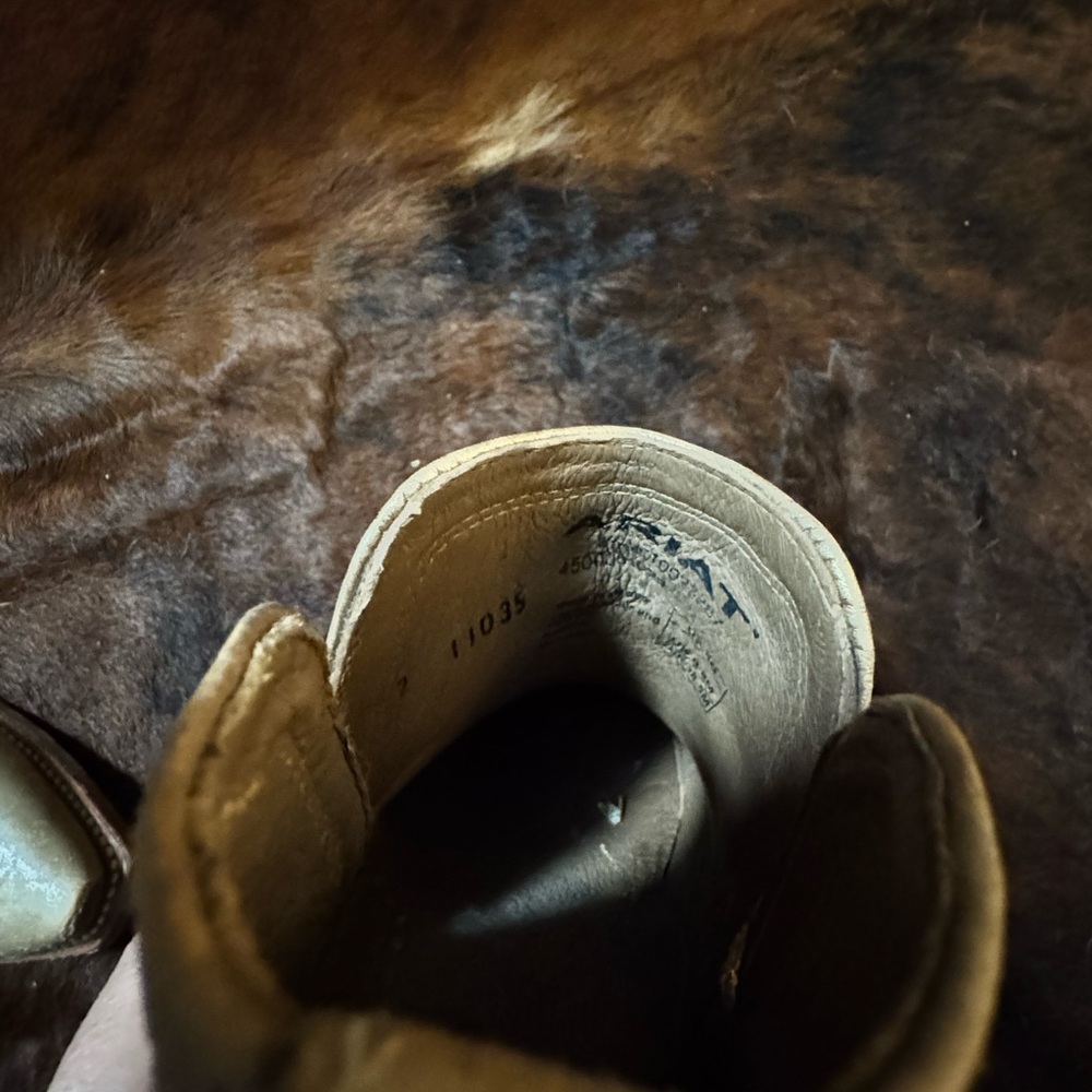 Ariat Gold Western Ankle Booties - Picture 3 of 3